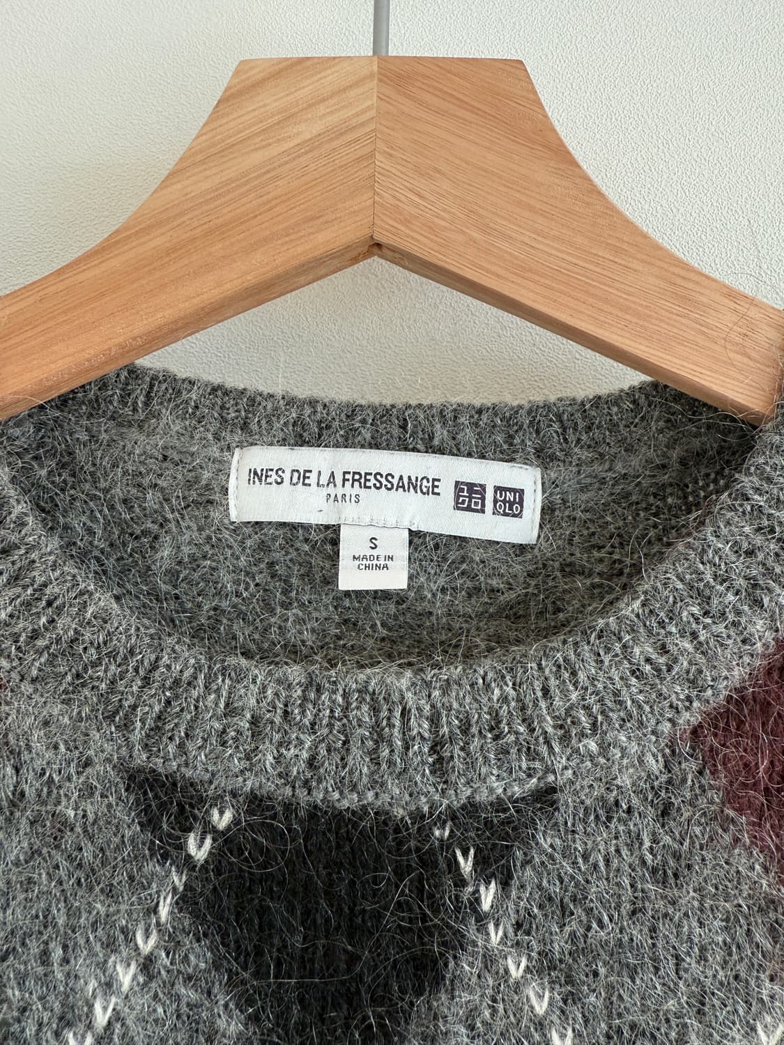 INES DE LA FRESSANGE x UNIQLO 모헤어 니트 상품이미지5