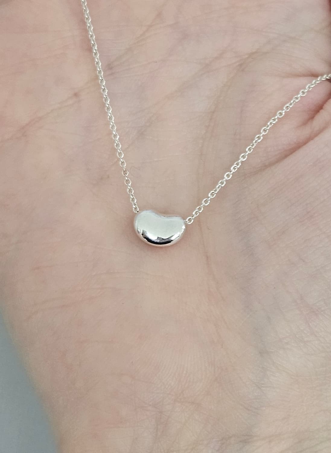 티파니앤코 엘사퍼레티 빈 실버 목걸이 [정품/신형풀구성] 상품이미지5