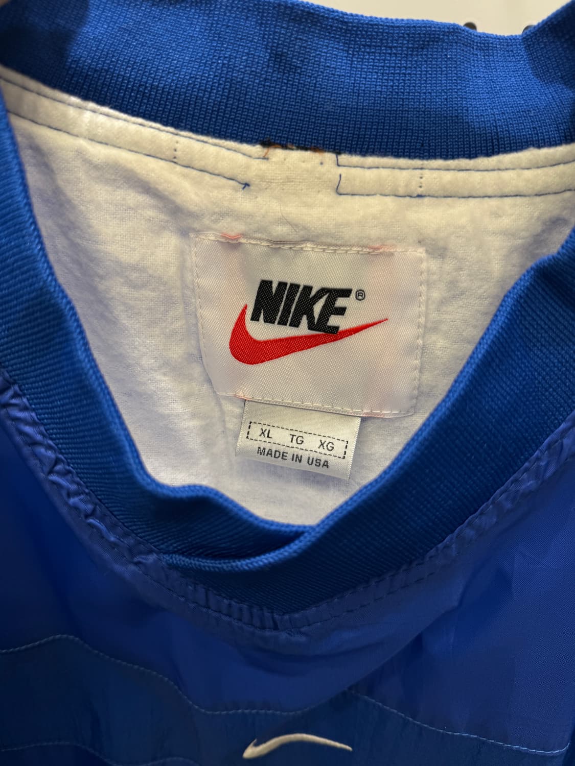 나이키 올드스쿨 센터스우시 블루 웜업 U160 상품이미지4