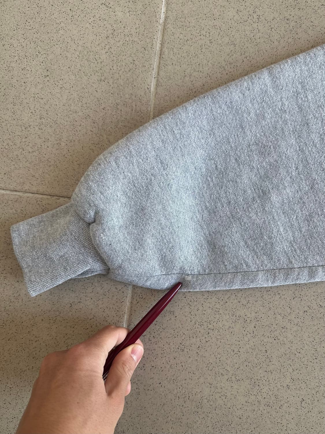 90s 빈티지 러셀 후드집업 그레이 L 상품이미지6