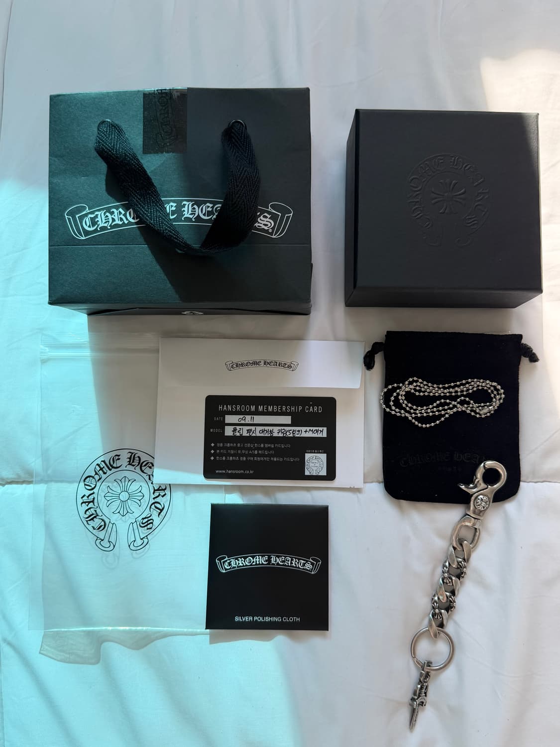 [5링크] 크롬하츠 클립 팬시 키링 M대거 상품이미지1