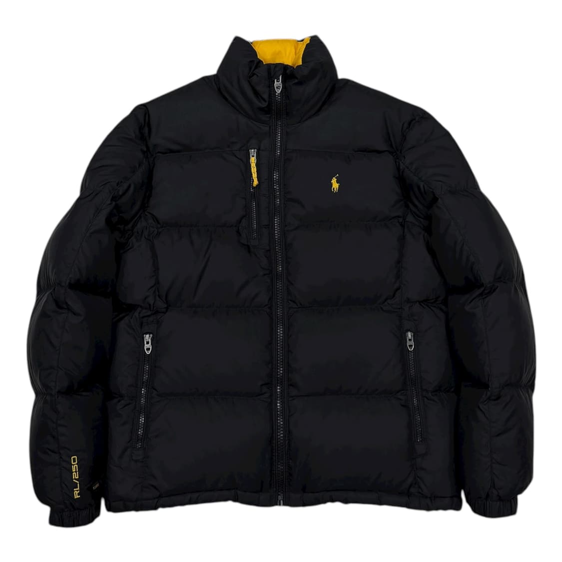 폴로 랄프로렌 포니 덕다운 숏패딩 블랙 L 상품이미지1