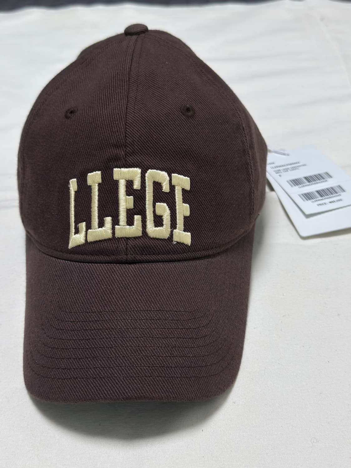 LLEGE 리지 / 클래식 리지 볼캡 (브라운) / os 상품이미지2