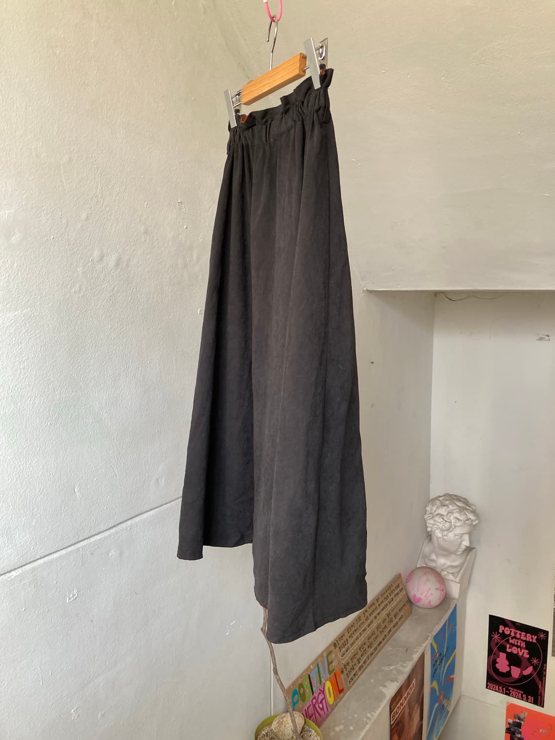 리버시블 미디 볼륨 스커트 상품이미지4