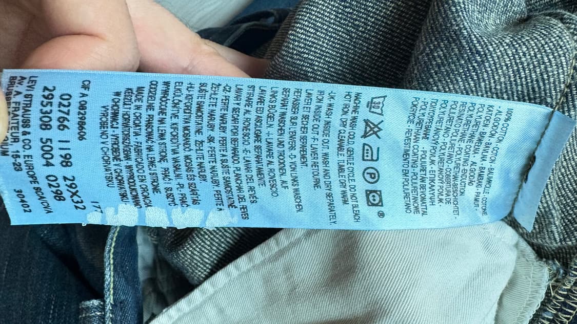 LEVI'S RED GUY's CLING FILM STRAIGHT 상품이미지9