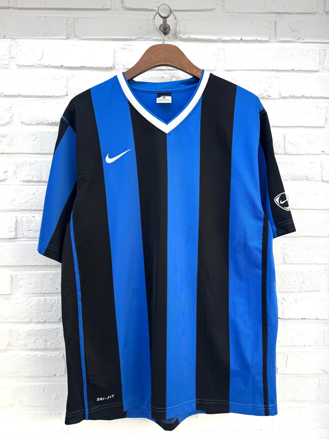 나이키 드라이핏 블루 스트라이프 져지 티셔츠 상품이미지3