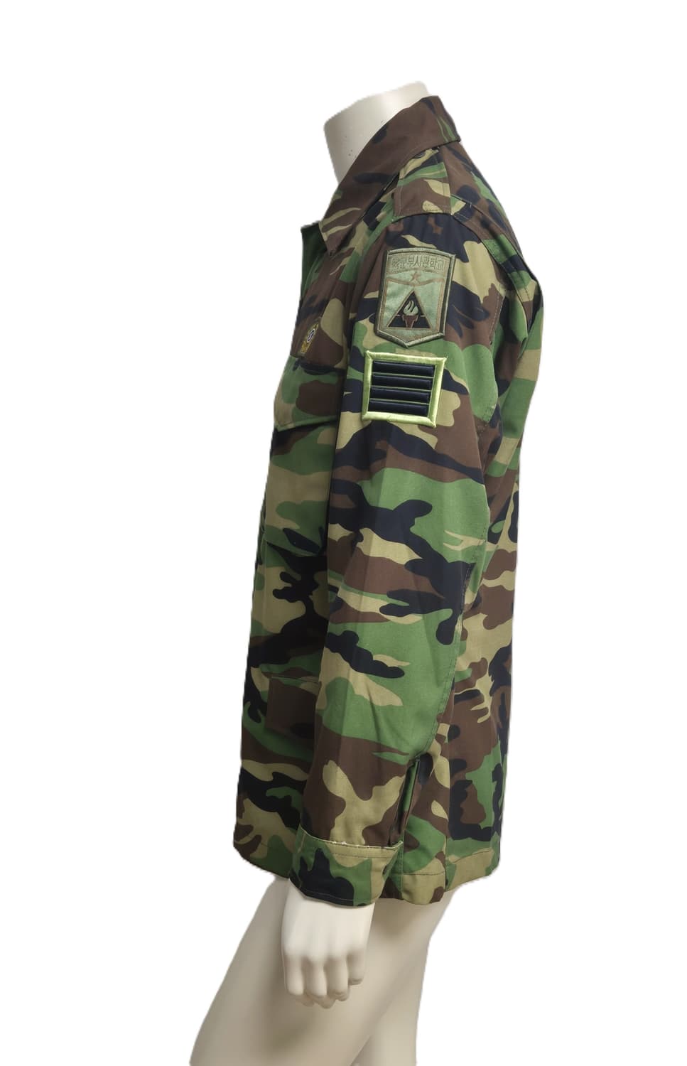 육군 구형 부사관학교 병장 후기형 야전상의 전투복 상의 자켓 (M) 상품이미지2