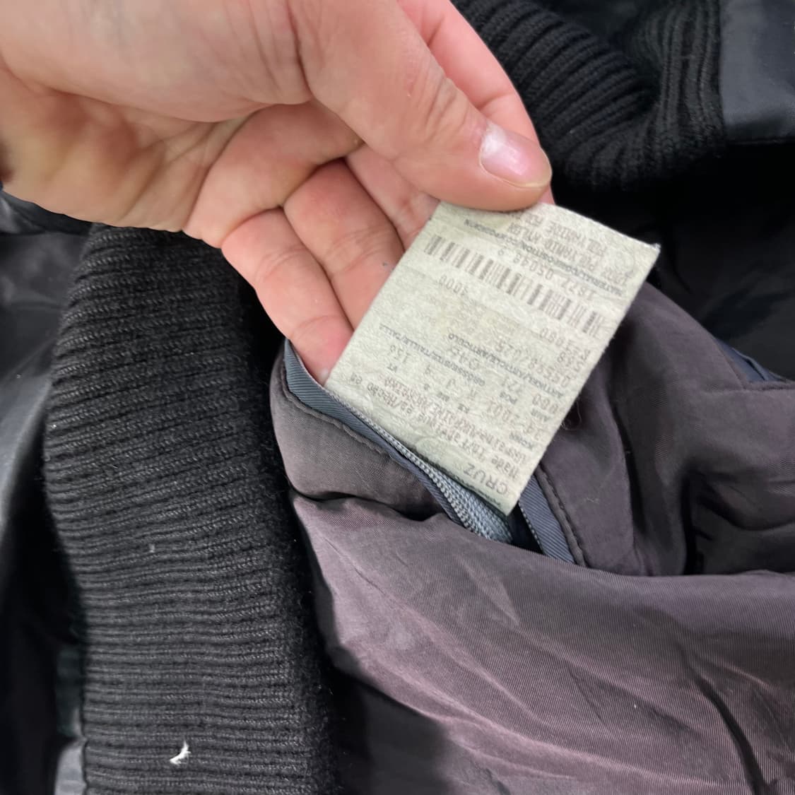 100 휴고보스 아카이브 마원 블루종 자켓 상품이미지5