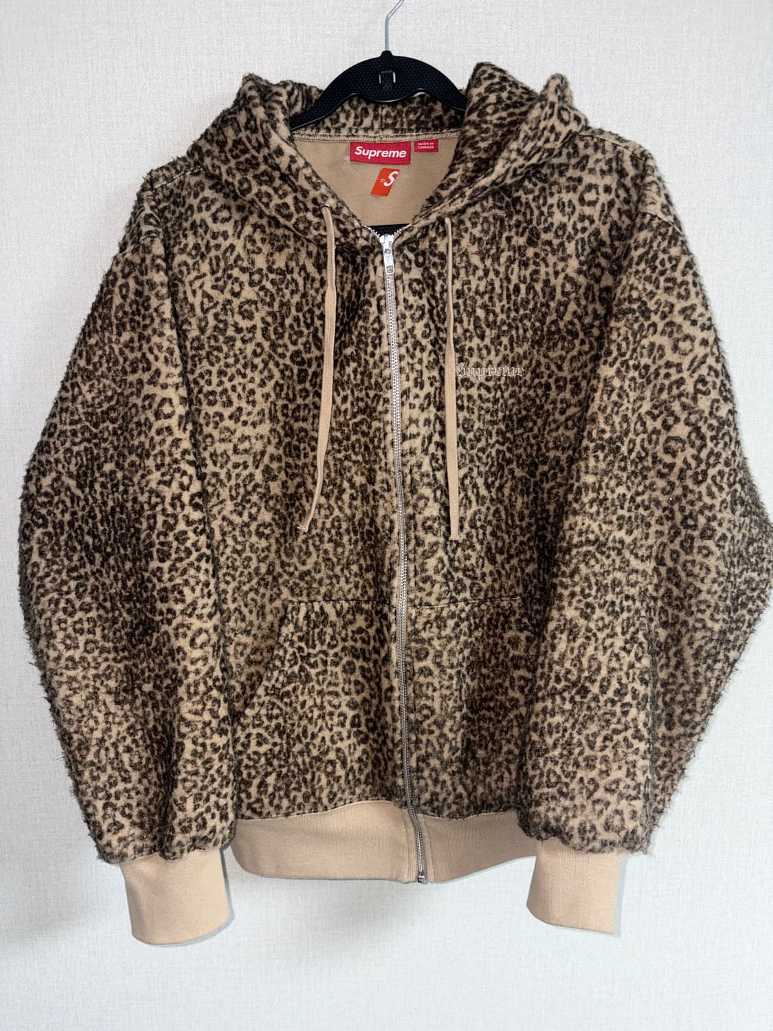 슈프림 치타 필드 집업 후드 상품이미지2