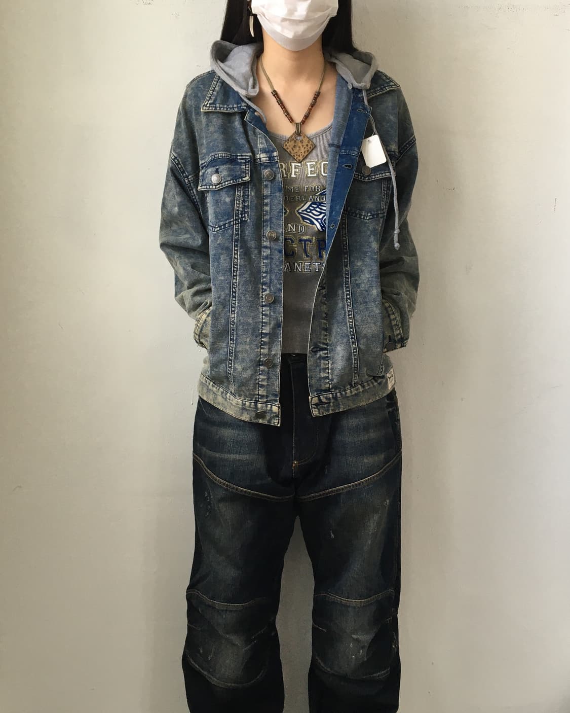 Hood layer washing jacket 상품이미지1