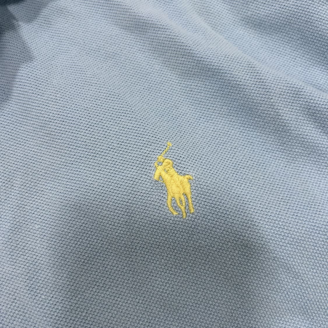 폴로 랄프로렌 반팔 카라티 하늘색 95-100 상품이미지3