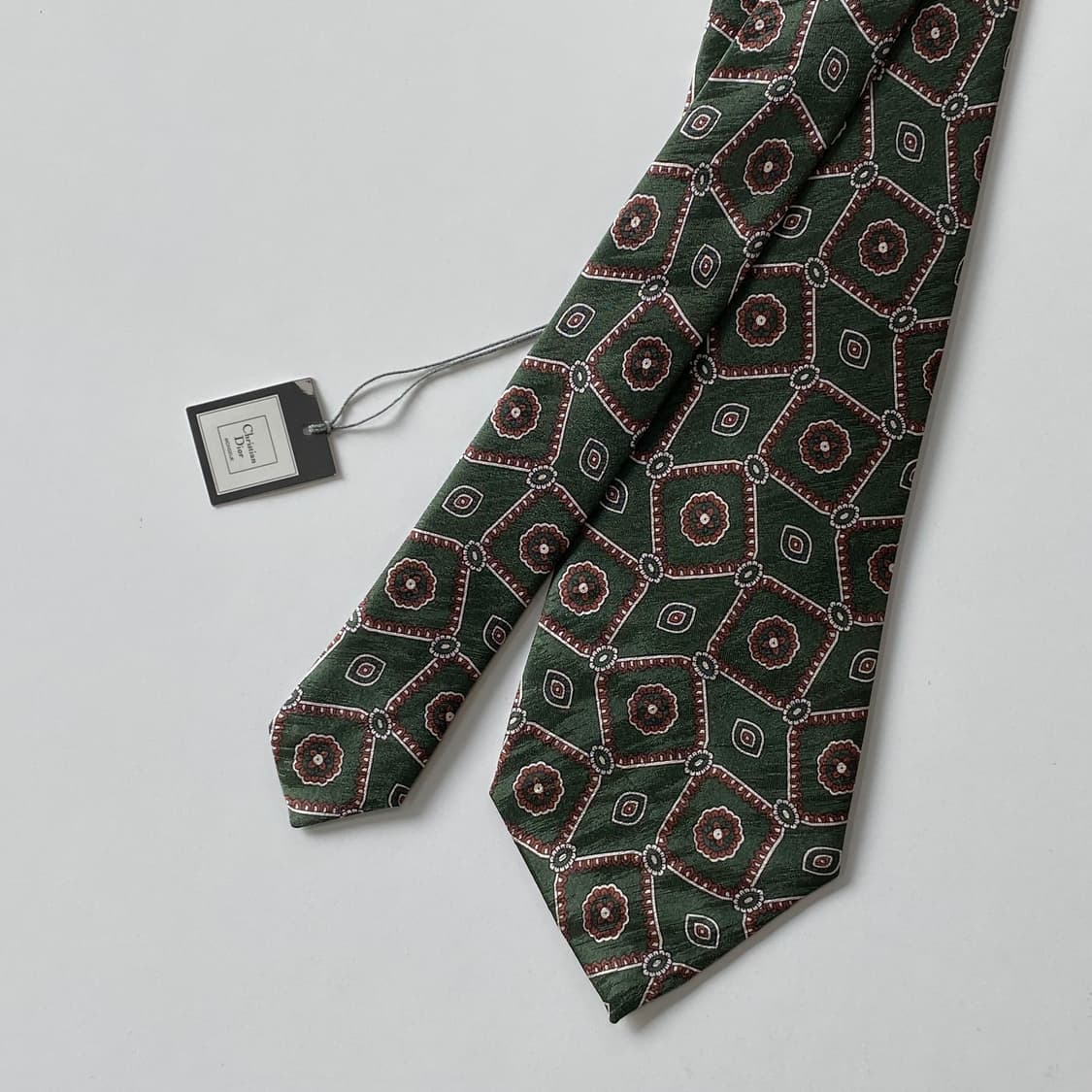 택달린 미사용품 크리스찬 디올(Dior) 명품 정품넥타이 상품이미지1