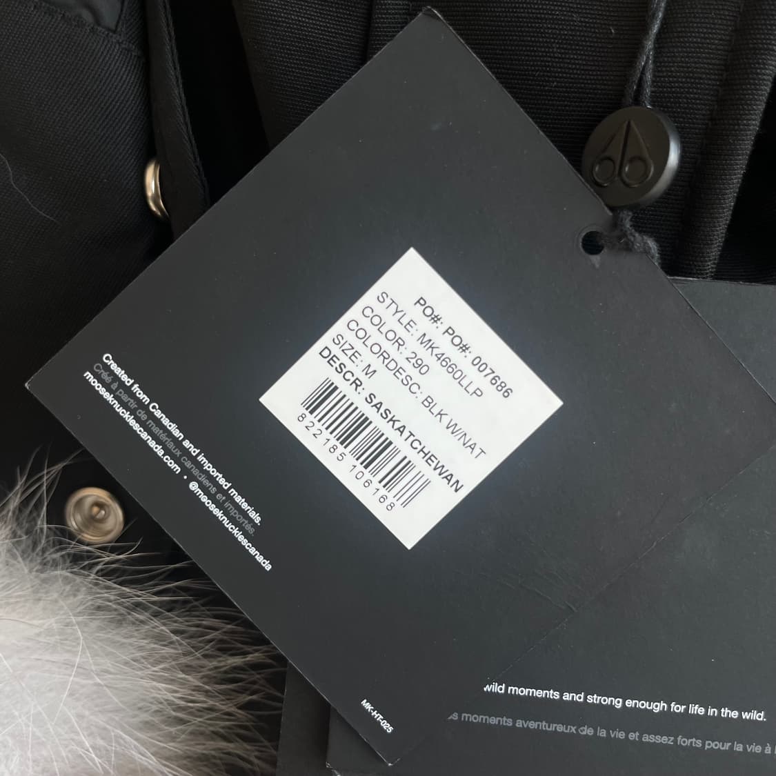 새상품(M)무스너클 서스캐처원 내츄럴 폭스 퍼 파카 패딩 W 상품이미지4