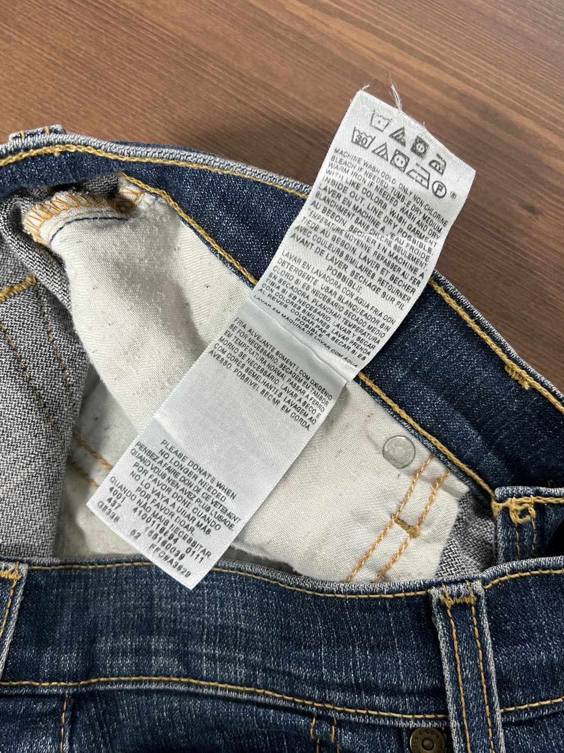 Levis 리바이스 515 진스 부츠컷 나팔핏 데님 팬츠 상품이미지7