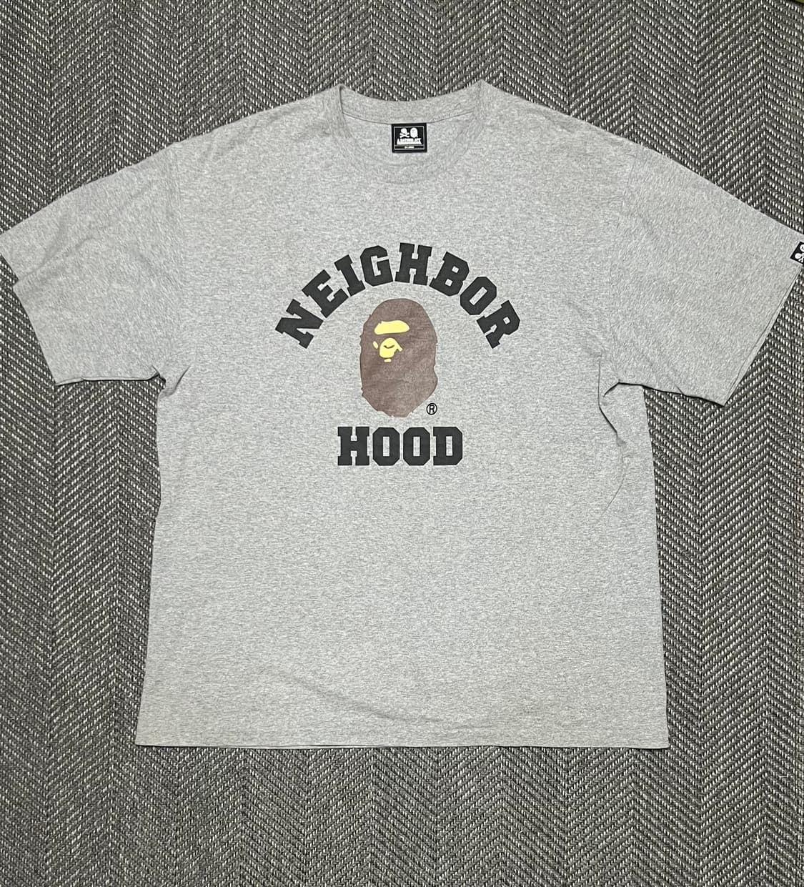 Bape 베이프 x 네이버후드 콜라보 반팔 상품이미지1