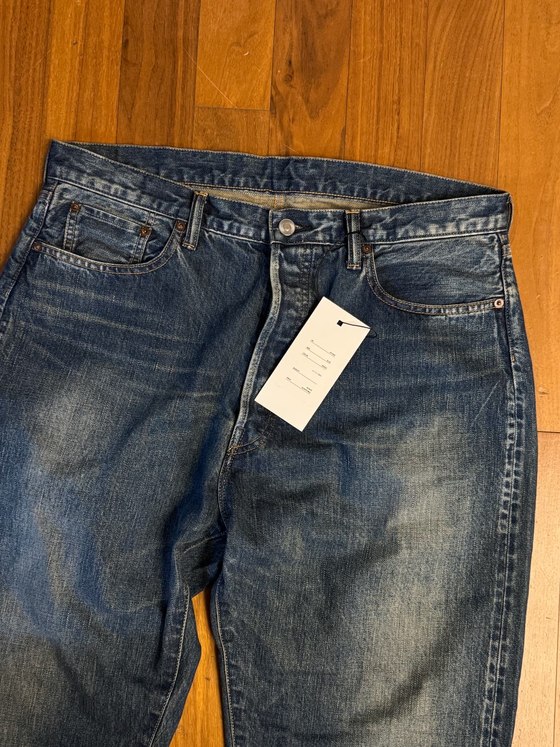 아프레쎄 Washed Wide Denim Pant AP-4002 상품이미지1