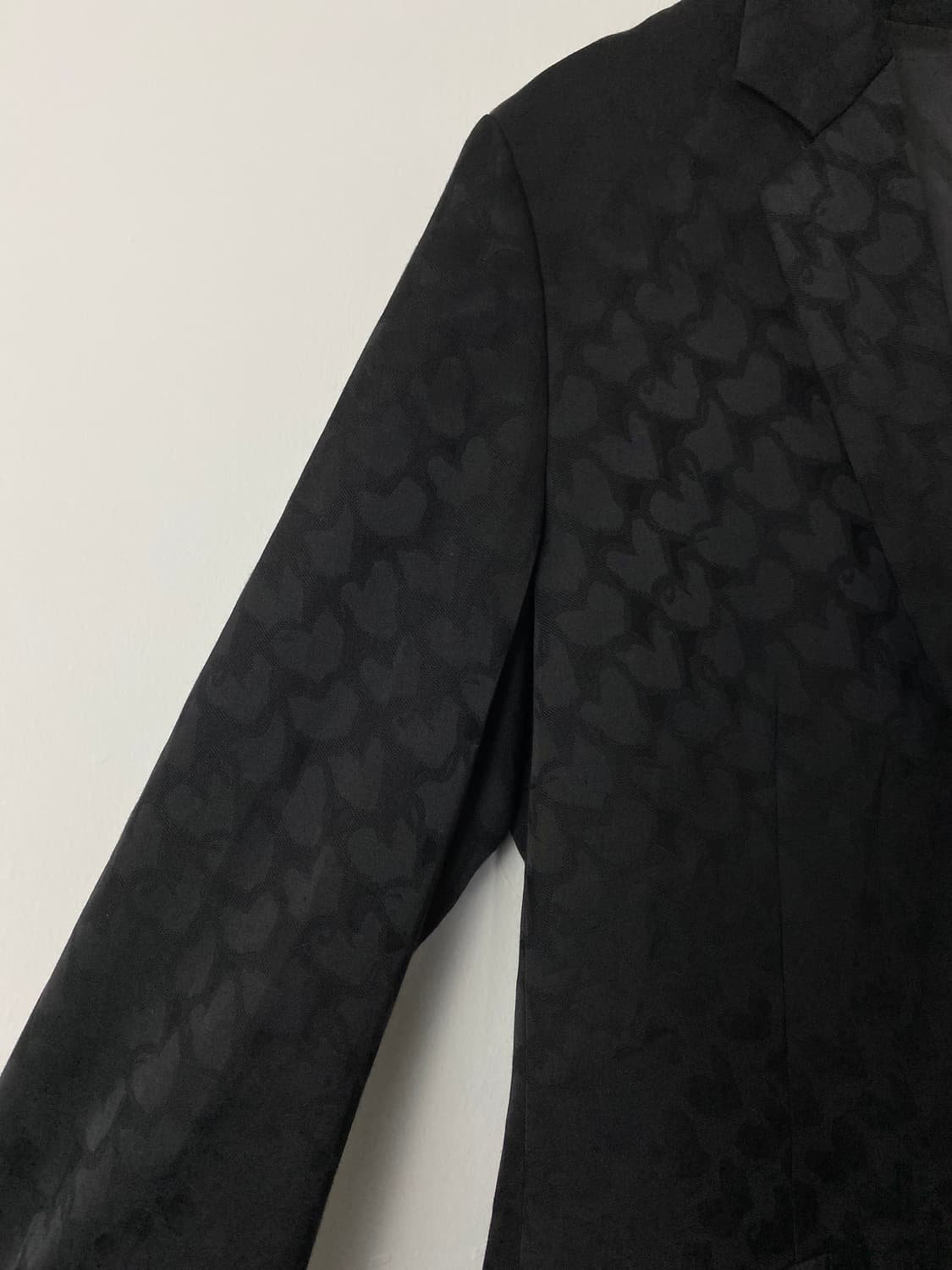 빈티지 PAUL. SMITH 하트 패턴 원 버튼 자켓 상품이미지3