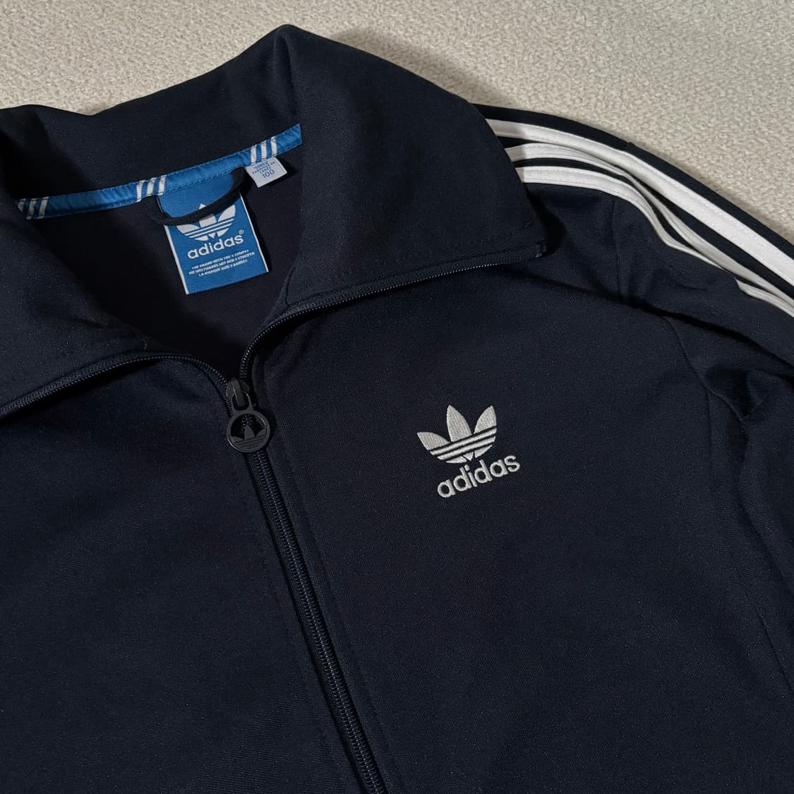 [100] 아디다스 신형 신유로파 네이비 남색 트랙탑 져지 상품이미지2