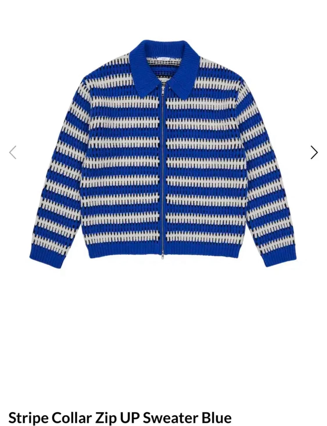 stu 스트라이프 가디건 L 상품이미지1