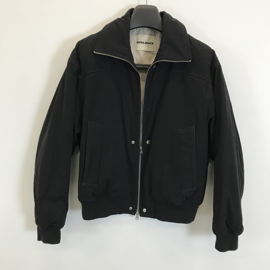 인사일런스 스냅버튼 패디드 블루종 [S] 상품이미지5