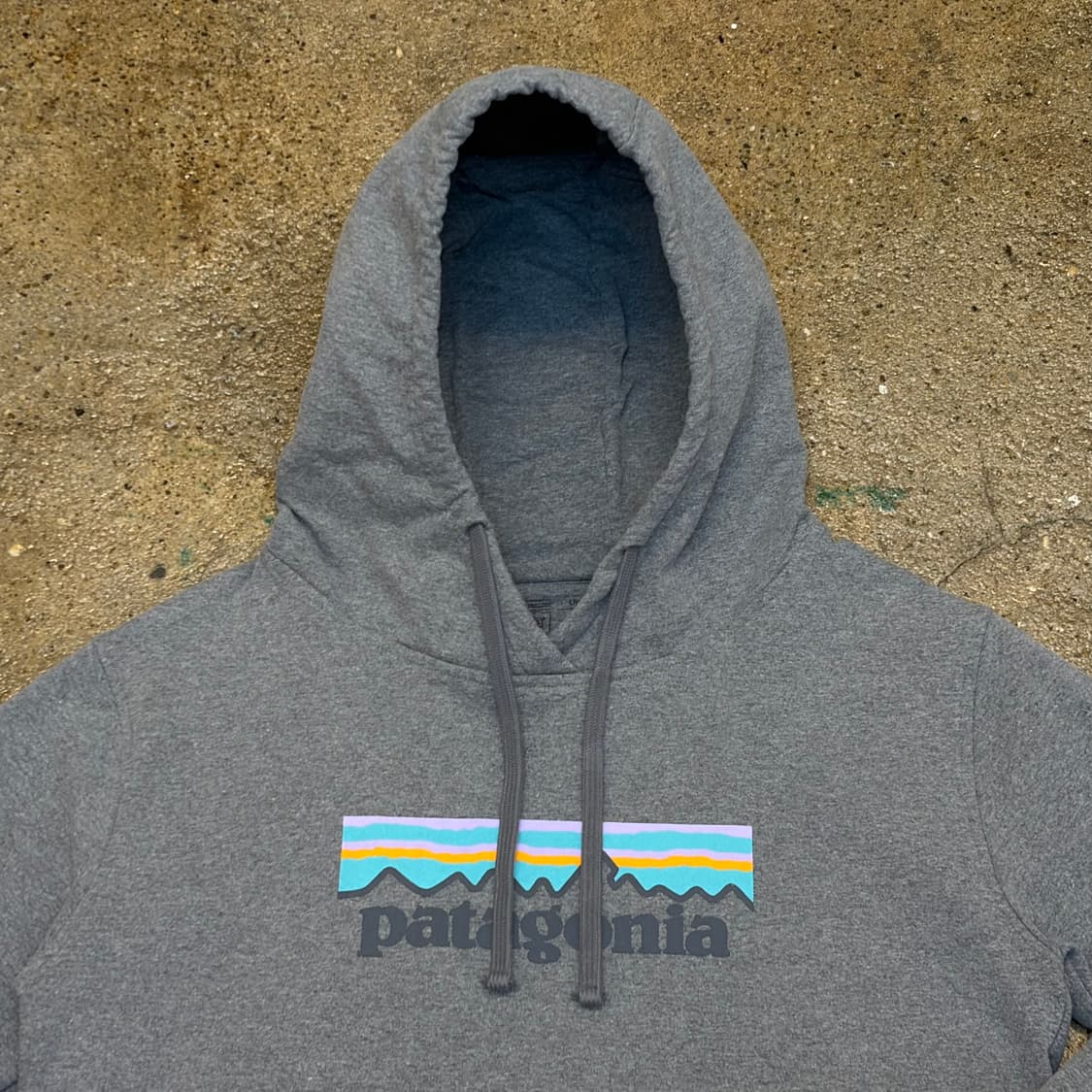 USA 빈티지 파타고니아 빅로고 후드티 상품이미지3