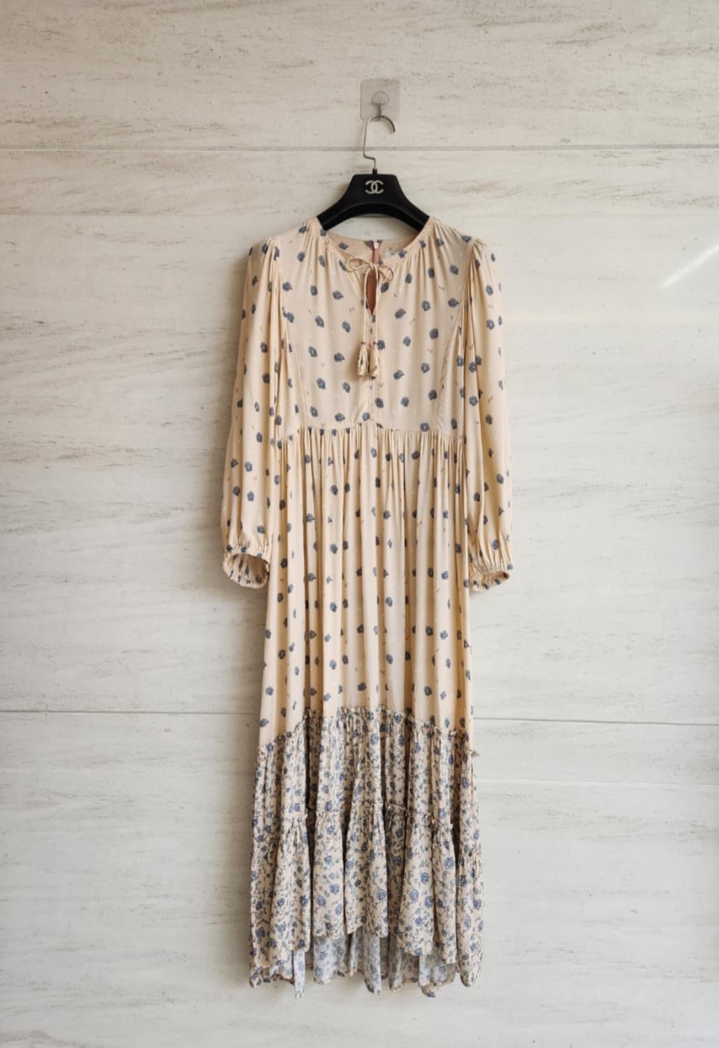 (스킨 베이지 색상)써스데이아일랜드 롱원피스 S사이즈 상품이미지6