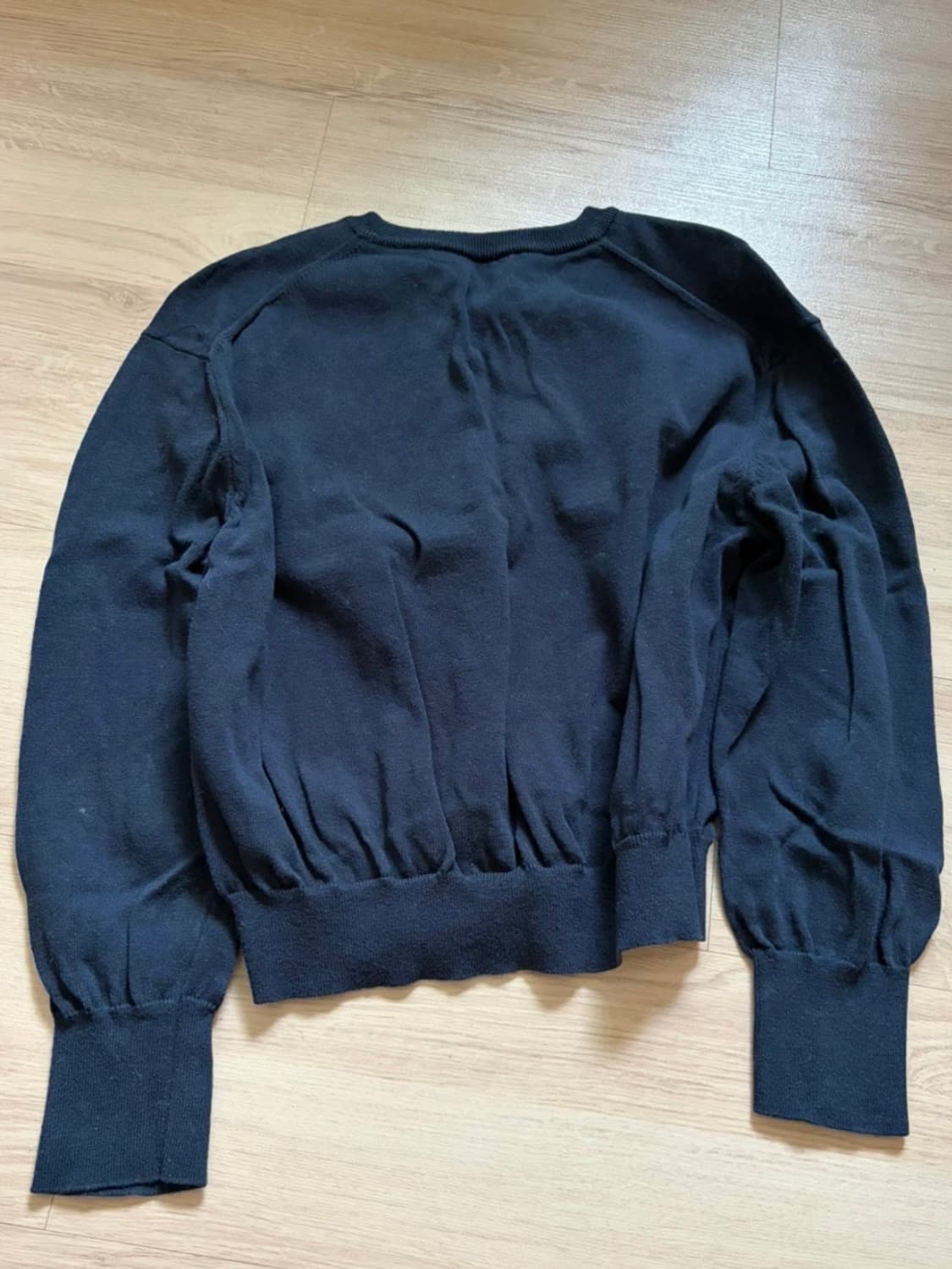 낫띵 리튼 피플리 브이넥 풀오버 니트 네이비 Pipley V-Neck P 상품이미지4