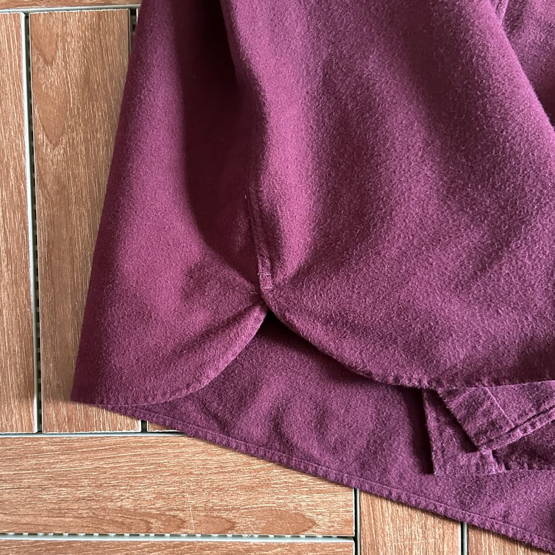 L.L.Bean pocket cotton flannel shirts 상품이미지4