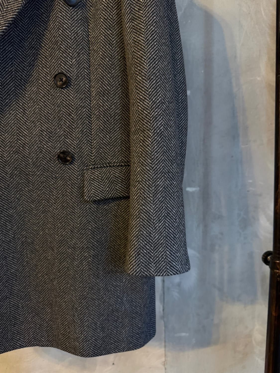 클럽모나코 더블 브레스티드 코트 100 상품이미지5