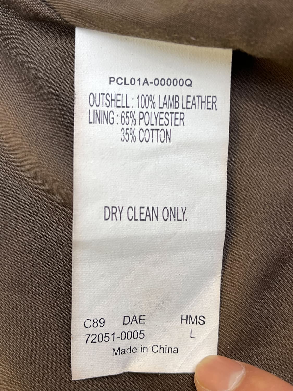 리바이스 램 레더 바이커 집업 베스트 상품이미지7