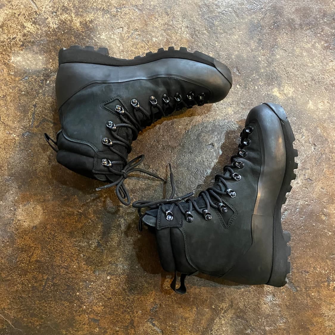 (42) 논네이티브 레더 레이스업 부츠 상품이미지4