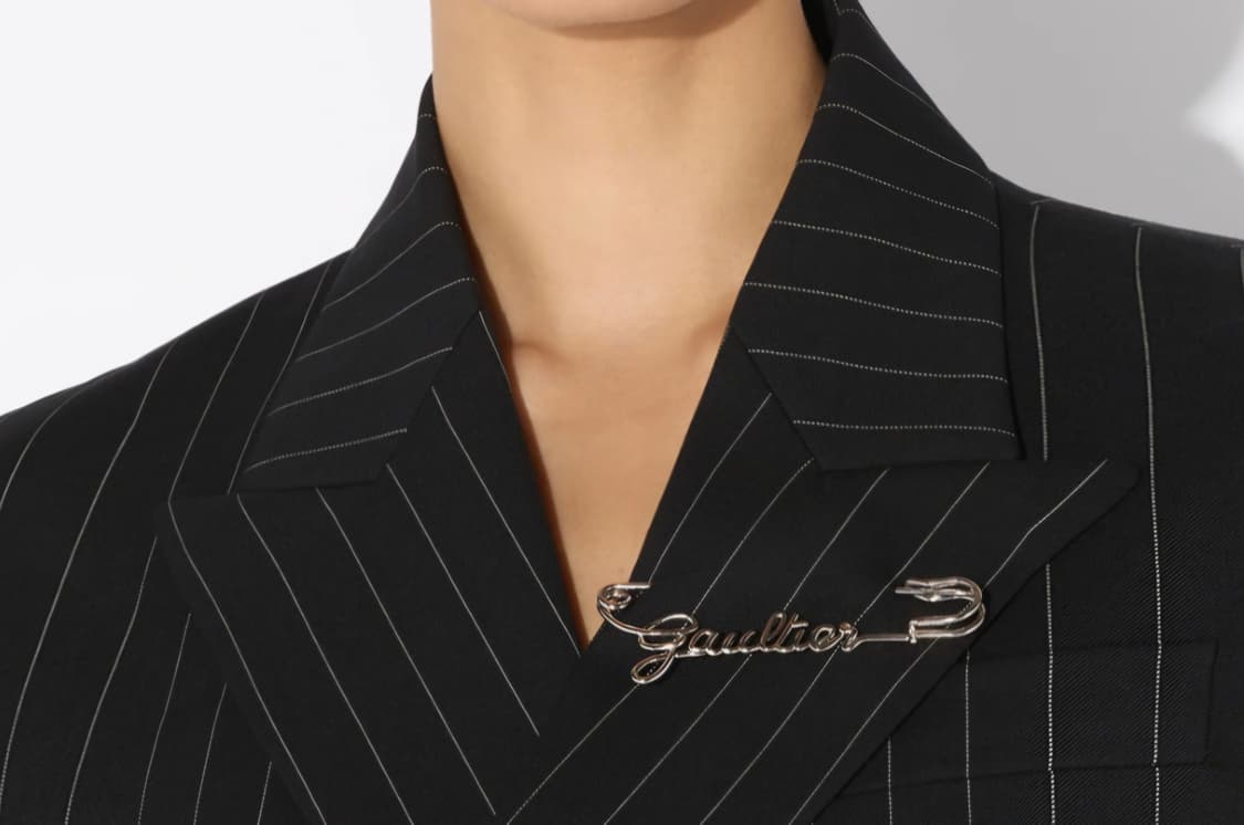 새상품 장 폴 고티에 브로치 & 목걸이(남녀공용) 상품이미지1