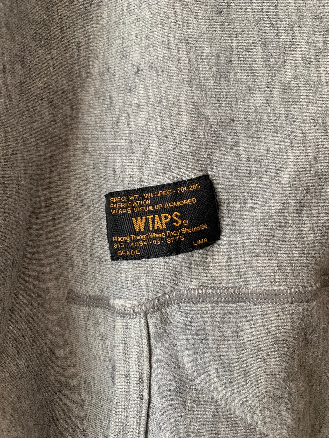 더블탭스 후드 올드모델 L 상품이미지2