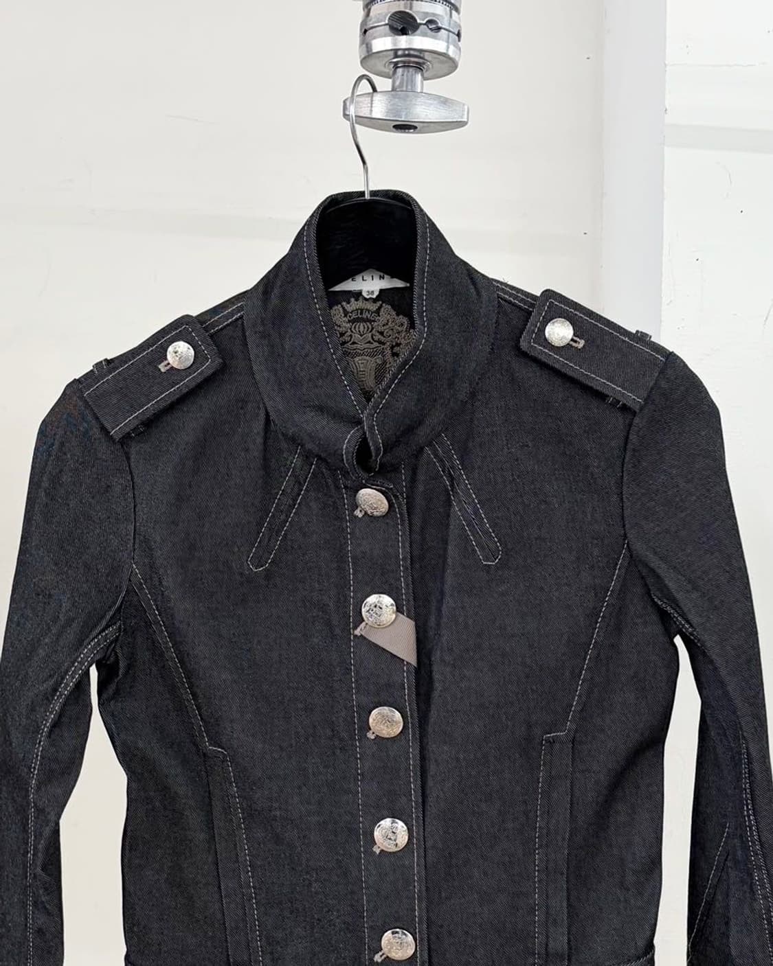 셀린느 데님 네이비 트리오페 자켓  상품이미지4