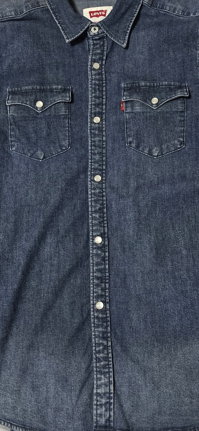 리바이스 데님 셔츠 55-66 상품이미지5