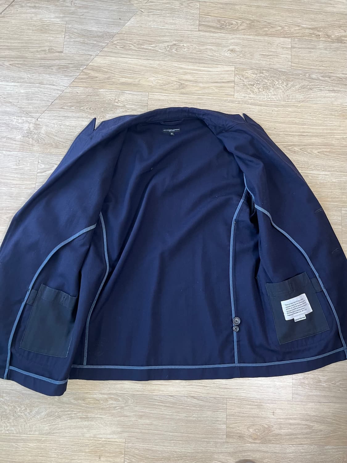 엔지니어드 가먼츠 뉴 베드포드 NB자켓 유니폼 서지 울 다크 네이비 S 상품이미지6