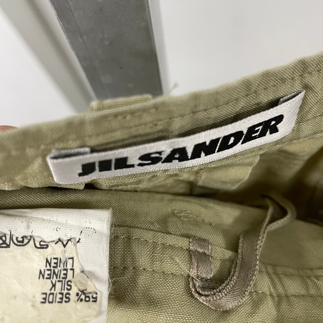 질샌더 베이지 팬츠 36(W) 상품이미지6