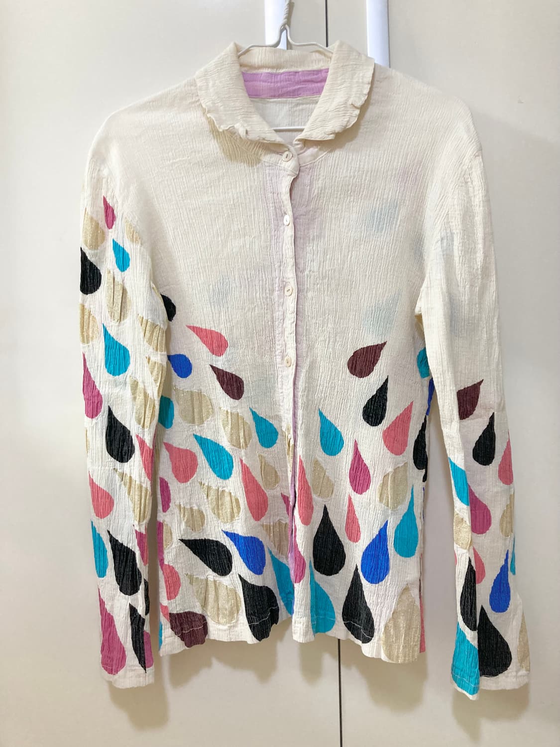 츠모리치사토 물방울 블라우스 상품이미지1