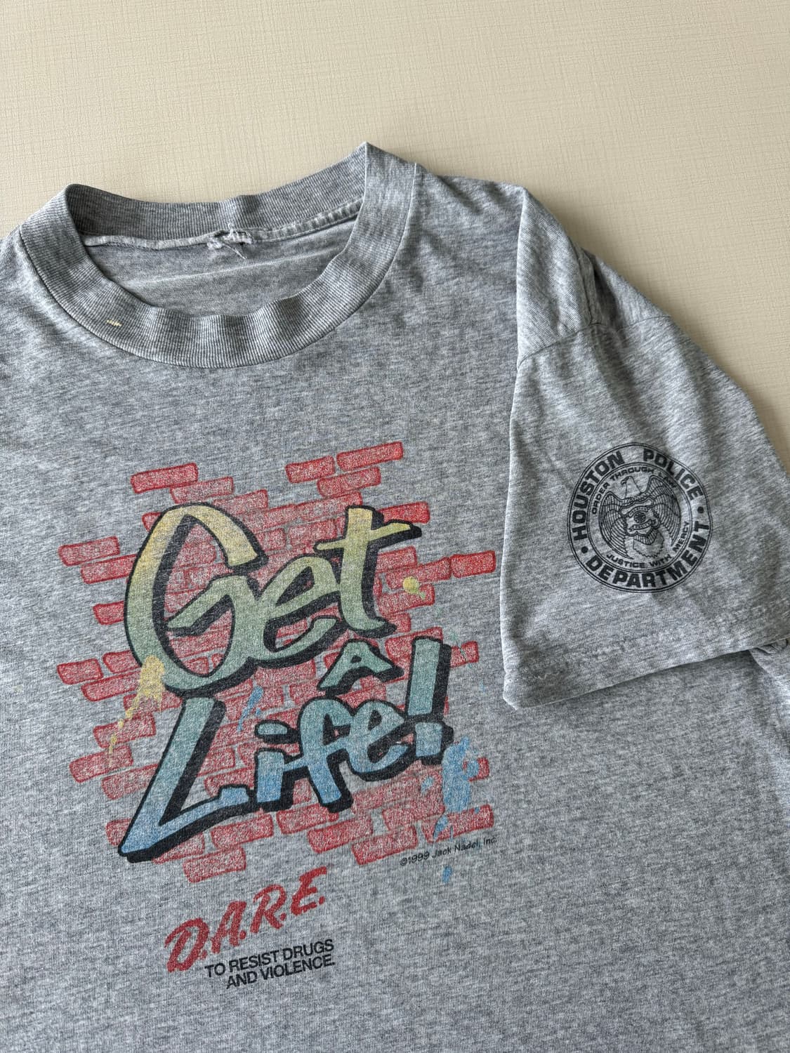 90s Dare ‘get a life’ 티셔츠 상품이미지5