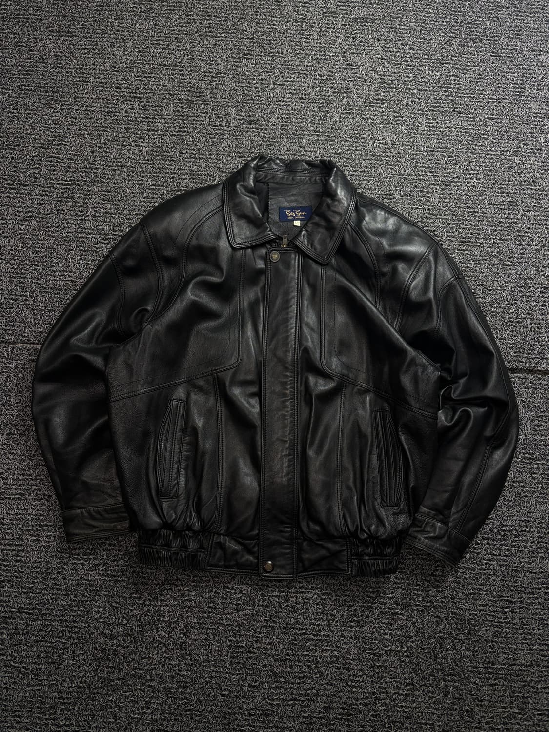 BIGBEN 아카이브 램스킨 레더 봄버자켓 2553 상품이미지2