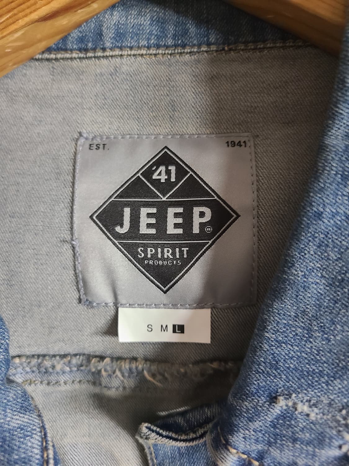 Jeep 데님 청베스트 조끼 L 사이즈 상품이미지4