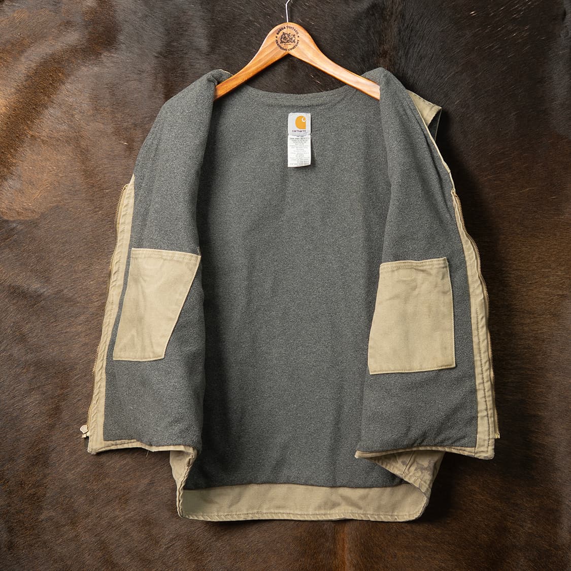 [110] 00s 칼하트 USA V19 플리스 라이닝 베스트  상품이미지8