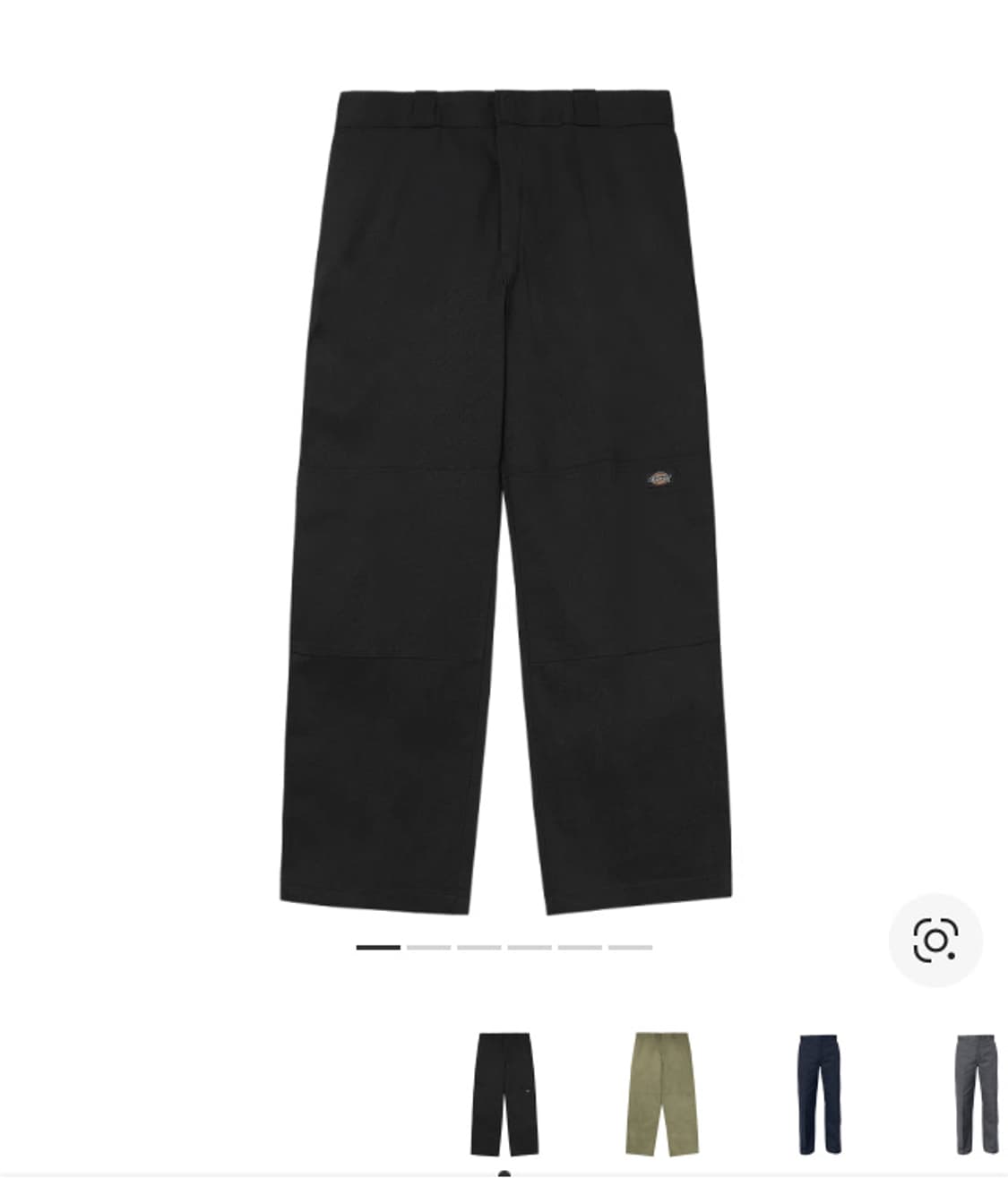 [디키즈] 루즈 핏 더블니 워크 팬츠 30X32 상품이미지1