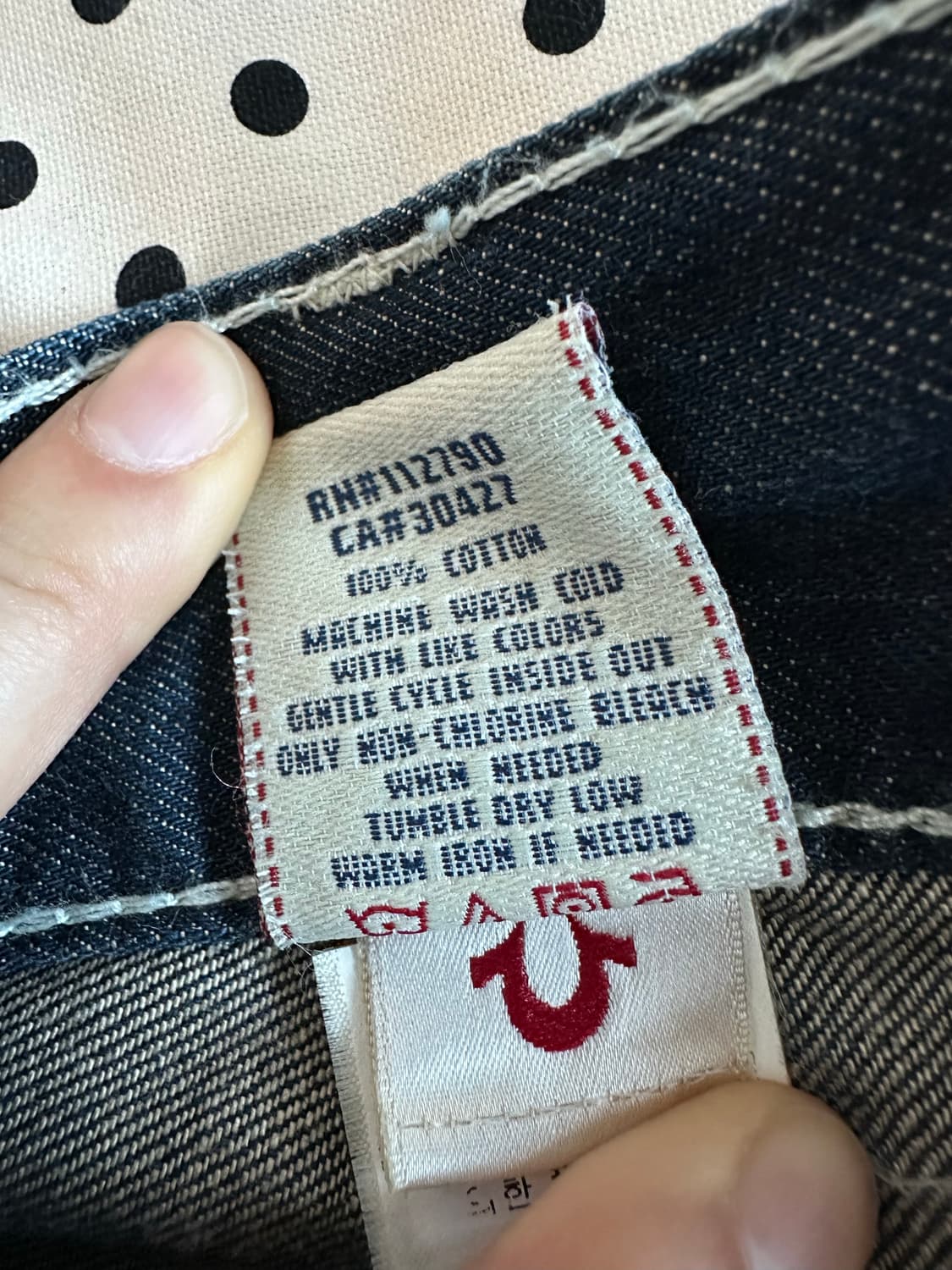 트루릴리전 BILLY 부츠컷 데님팬츠 상품이미지8