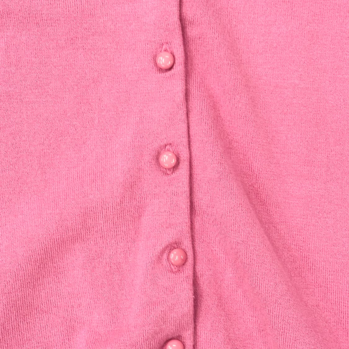Pink Basic Cotton Cardigan 상품이미지5