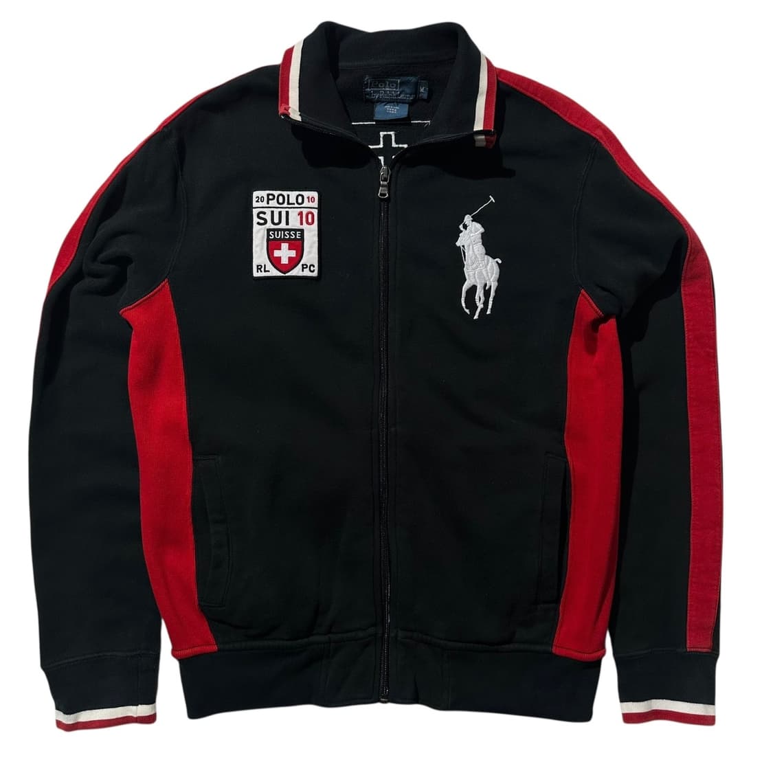 폴로 랄프로렌 빅포니 스위스 레이싱 집업 자켓  상품이미지1
