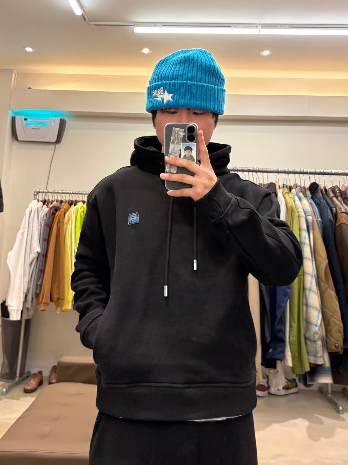 솔리드옴므 그라데이션 후드티  상품이미지9