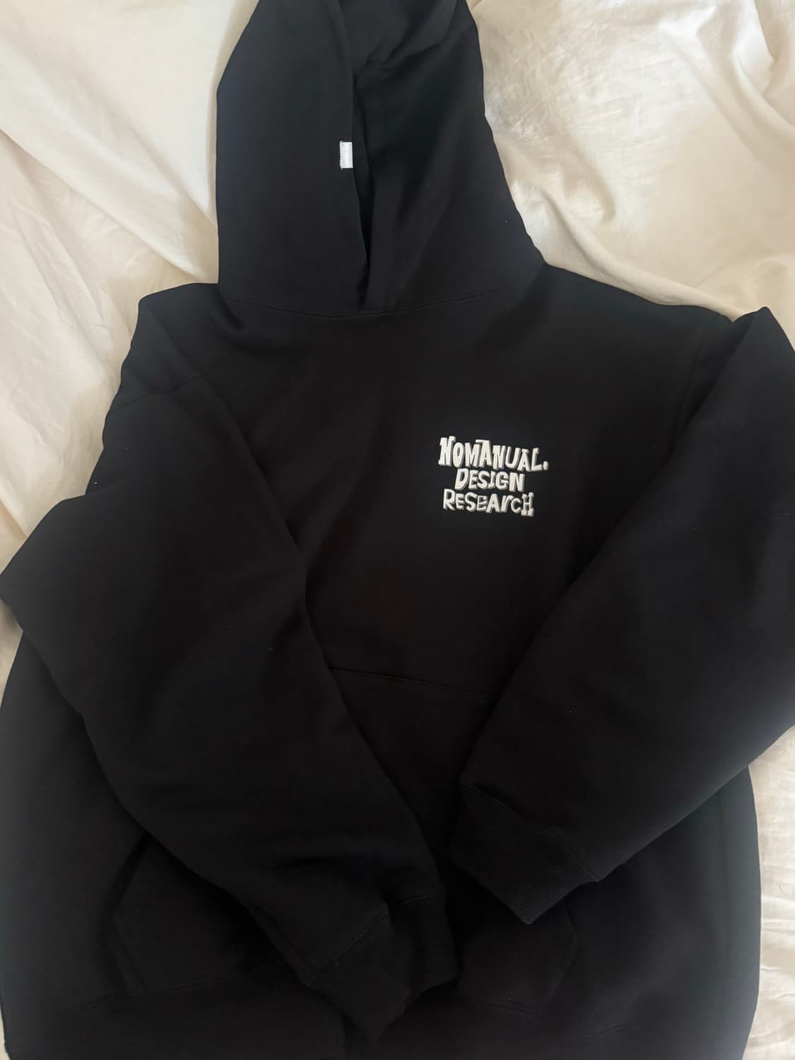 노메뉴얼 로고 후드티 L 상품이미지2