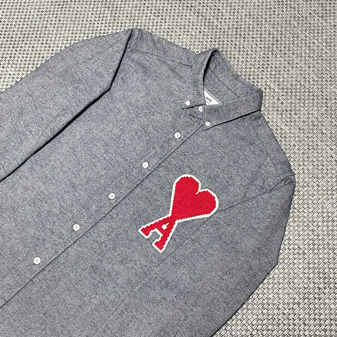 아미 빅 하트로고 셔츠 남방 41사이즈 상품이미지6