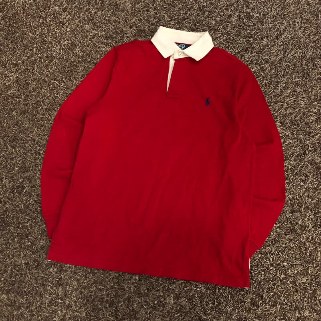 폴로 랄프로렌 엘보우 패치 럭비티 상품이미지1